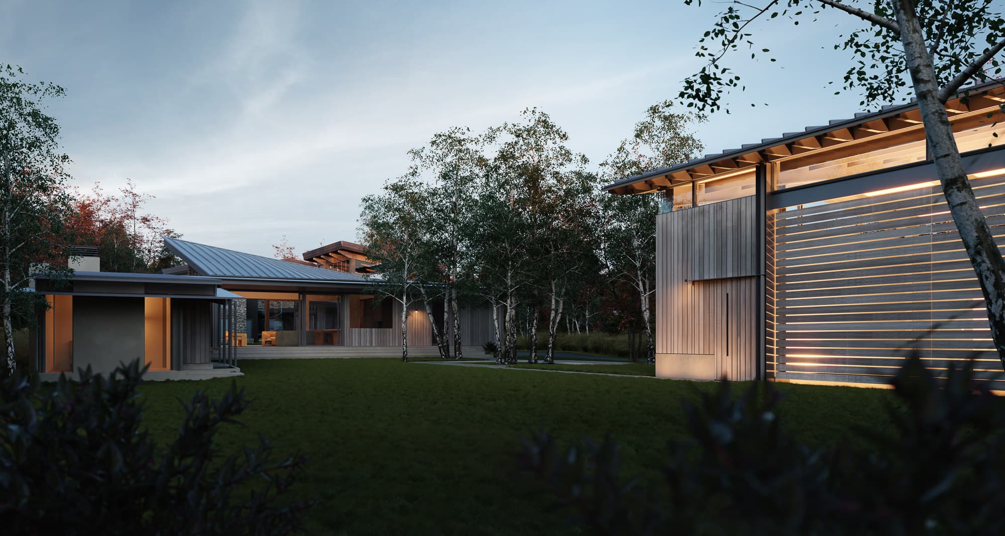 Pool House, Sun Valley, Idaho by Migration Studios