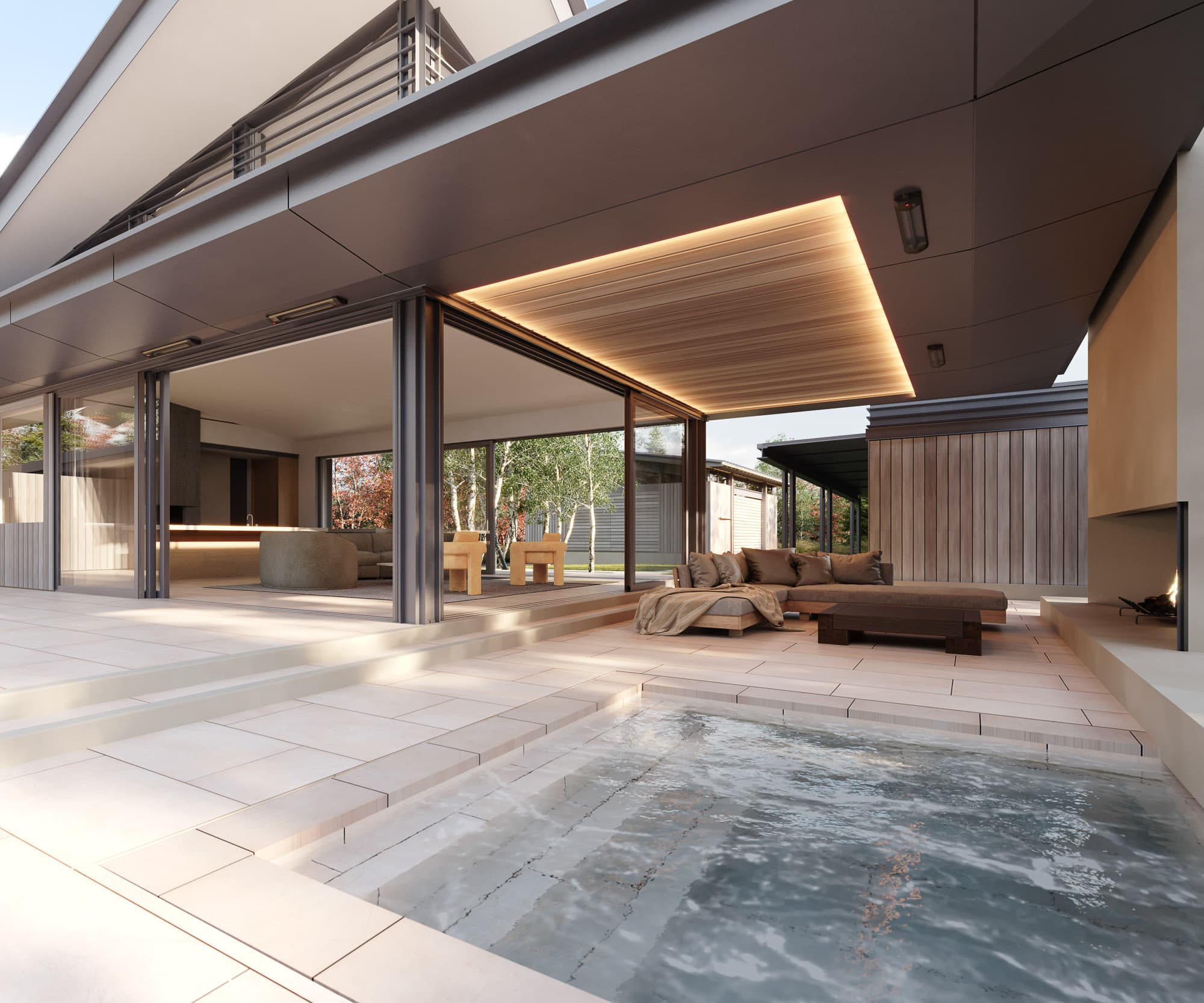 Pool House in Sun Valley, Idaho by Migration Studios — image 3 of 6